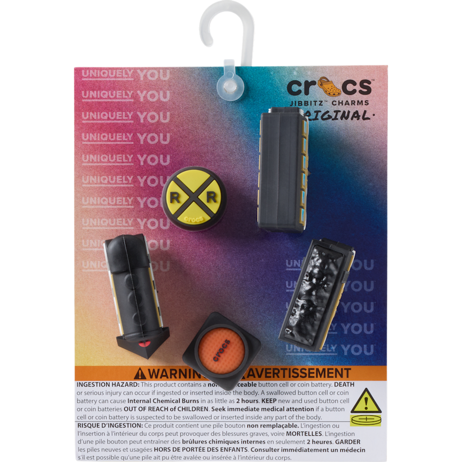 Women / Men Crocs - 3D Train 5 Pack Jibbitz™ charms