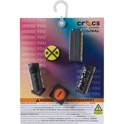 Women / Men Crocs - 3D Train 5 Pack Jibbitz™ charms