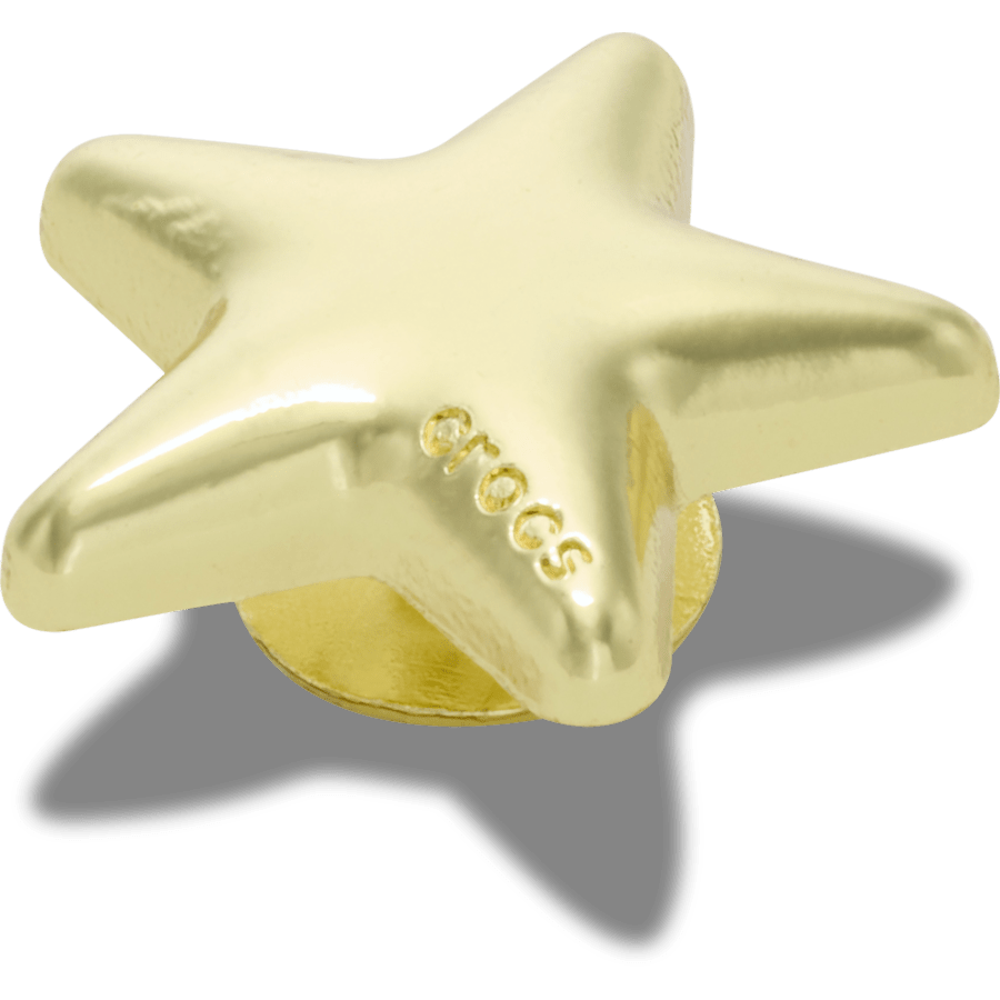 Women / Men Crocs - Gold Bubble Star Jibbitz™ charms