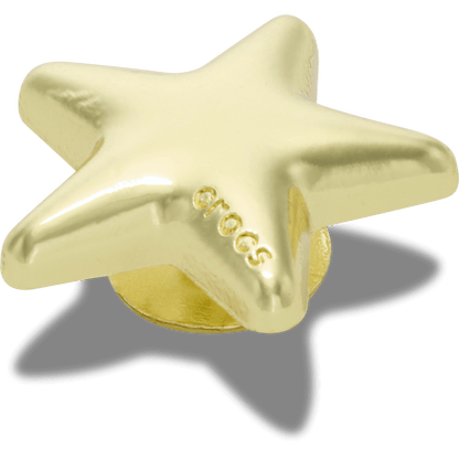 Women / Men Crocs - Gold Bubble Star Jibbitz™ charms