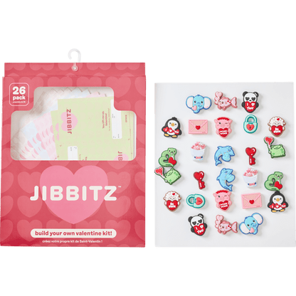 Women / Men Crocs - Valentines Day Card 26 Pack Jibbitz™ charms
