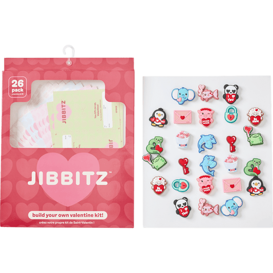 Women / Men Crocs - Valentines Day Card 26 Pack Jibbitz™ charms