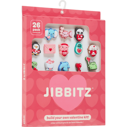 Women / Men Crocs - Valentines Day Card 26 Pack Jibbitz™ charms
