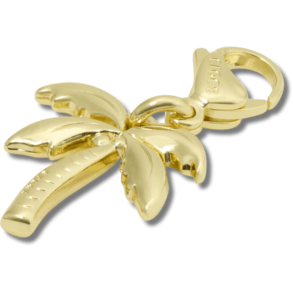 Women / Men / Kids Crocs - Gold Palm Tree Charm Jibbitz charm