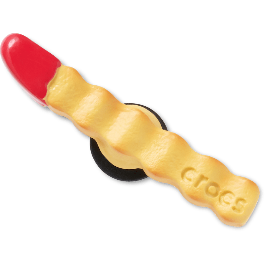 Women / Men Crocs - French Fry Dipped in Ketchup Jibbitz™ charms