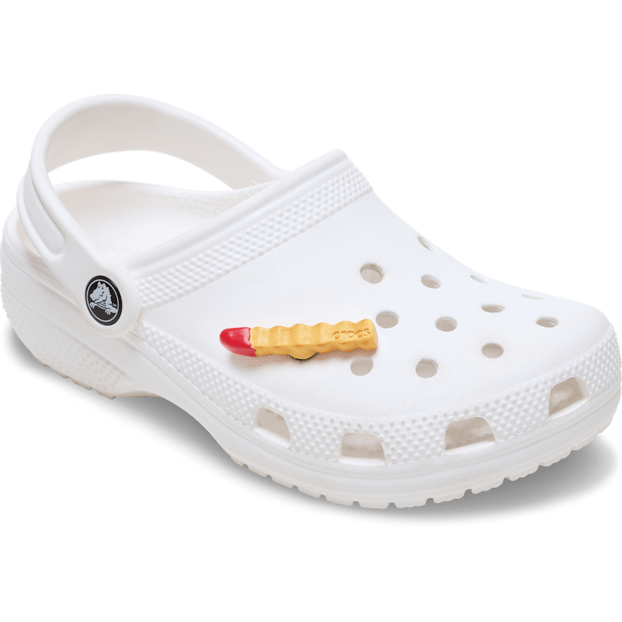 Women / Men Crocs - French Fry Dipped in Ketchup Jibbitz™ charms