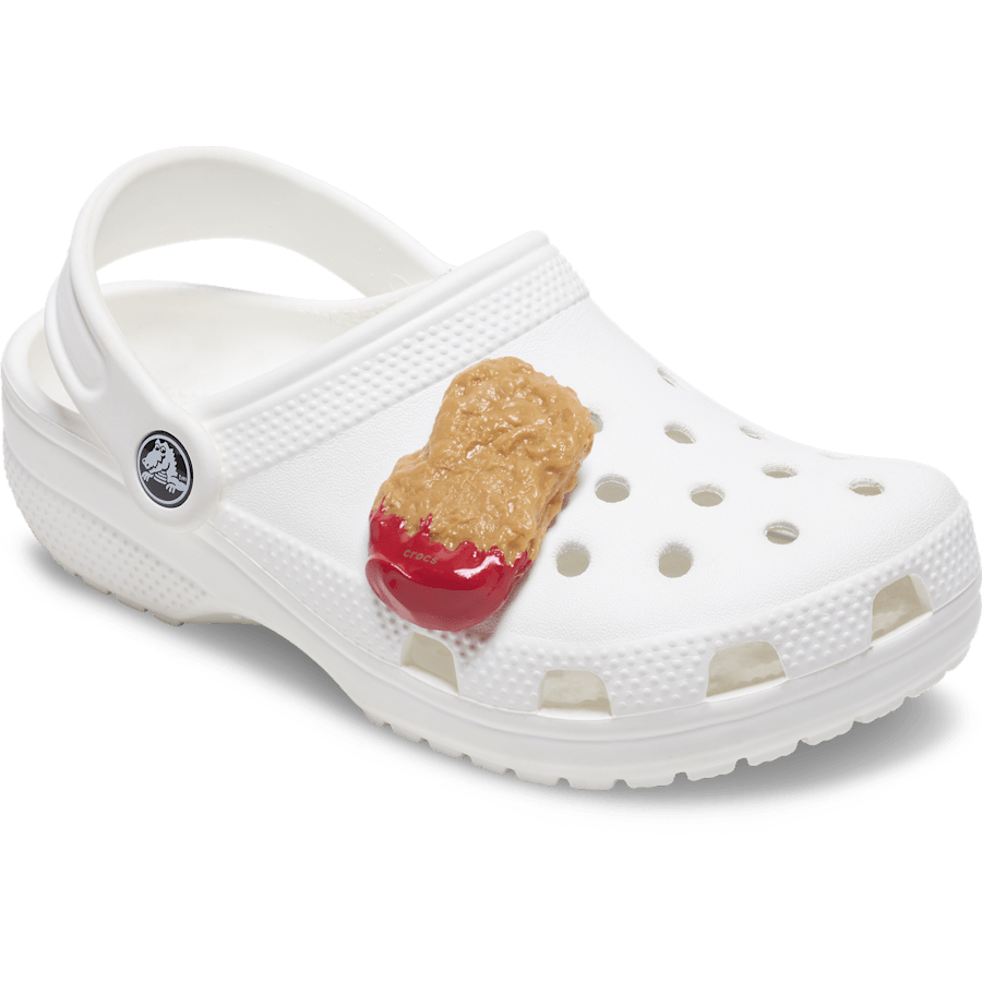 Women / Men Crocs - Chicken Nugget Dipped Ketchup Jibbitz™ charms