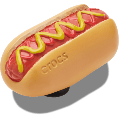 Women / Men Crocs - Hot Dog Dipped in Mustard Jibbitz™ charms