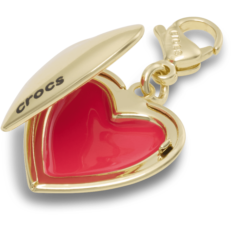 Women / Men / Kids Crocs - Gold Locket Charm Jibbitz charm