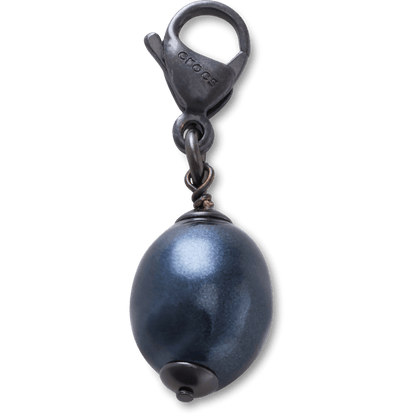 Women / Men / Kids Crocs - Silver Black SMT Pearl Charm Jibbitz charm
