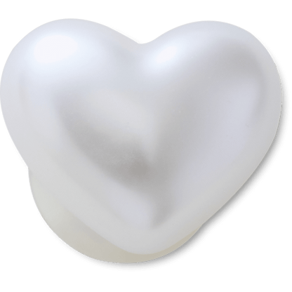 Women / Men Crocs - Pearl Heart Jibbitz™ charms