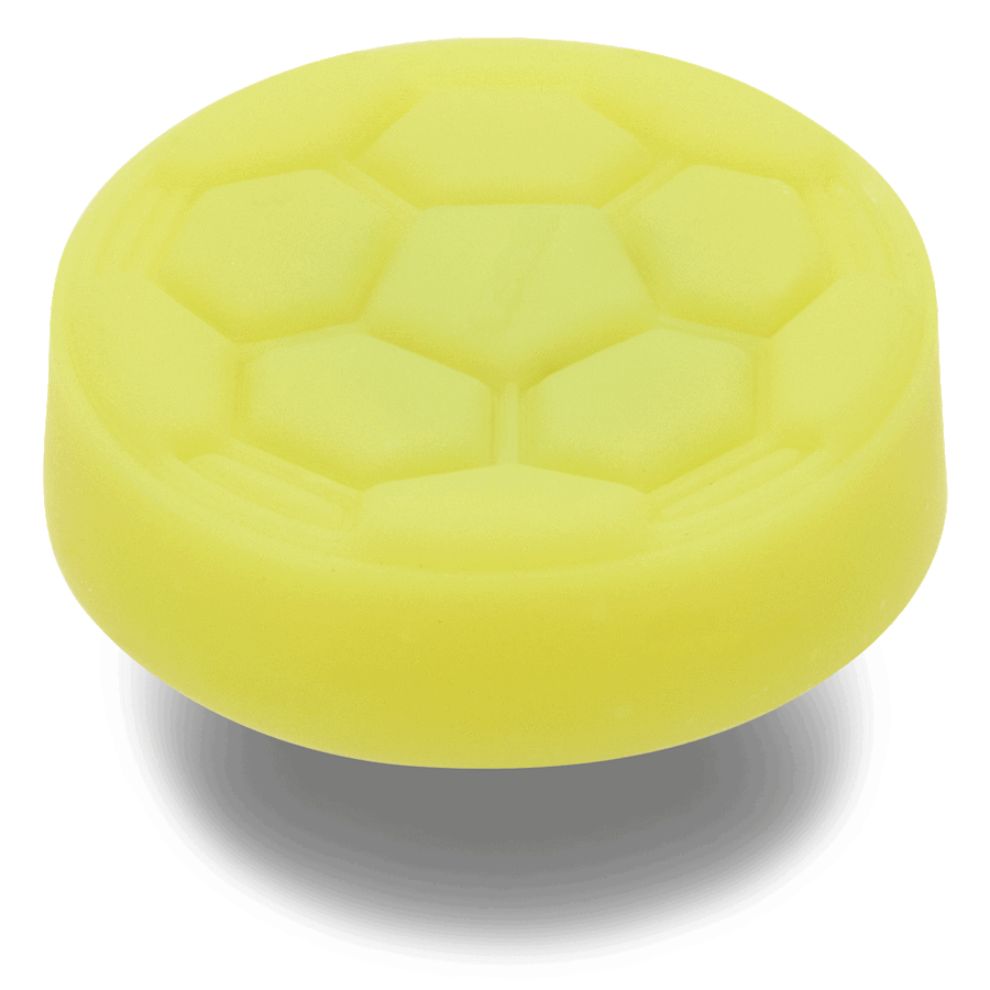 Women / Men Crocs - Lights Up Yellow Soccer Ball Jibbitz™ charms
