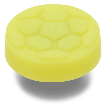 Women / Men Crocs - Lights Up Yellow Soccer Ball Jibbitz™ charms
