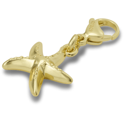 Women / Men / Kids Crocs - Gold Starfish Charm Jibbitz charm