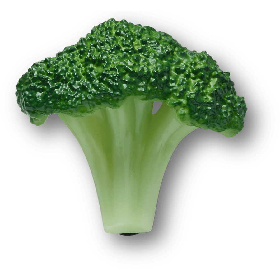 Women / Men Crocs - Realistic Broccoli Jibbitz™ charms