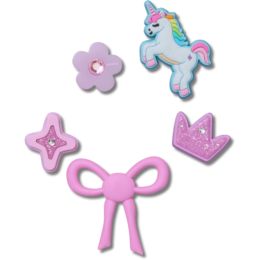 Women / Men / Kids Crocs - Sweet Pink Girls 5 Pack Jibbitz™ charms