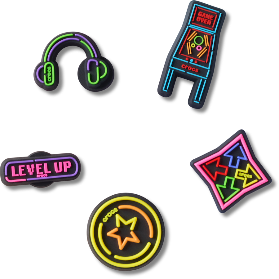 Women / Men Crocs - Level Up Gamer 5 Pack Jibbitz™ charms