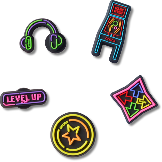 Women / Men Crocs - Level Up Gamer 5 Pack Jibbitz™ charms