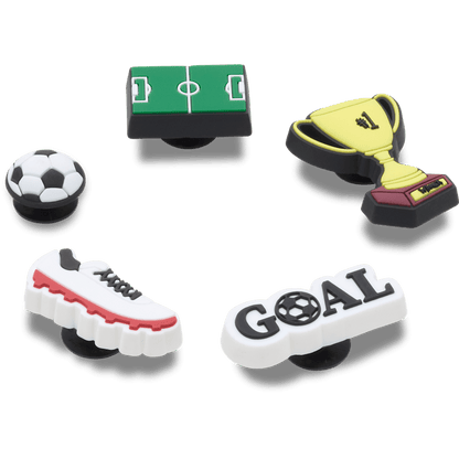 Women / Men Crocs - Soccer Star 5 Pack Jibbitz™ charms