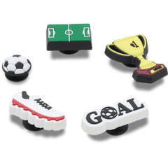 Crocs Soccer Star 5 Pack Jibbitz™ charms Women|Men|Jibbitz™ Charms