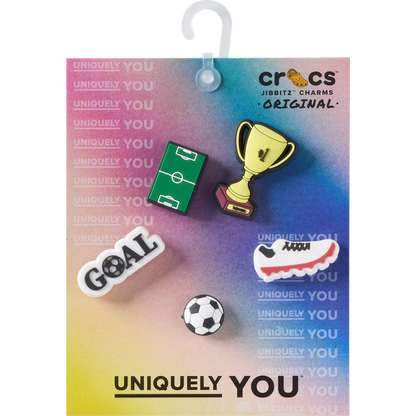 Women / Men Crocs - Soccer Star 5 Pack Jibbitz™ charms