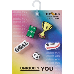 Crocs Soccer Star 5 Pack Jibbitz™ charms Women|Men|Jibbitz™ Charms