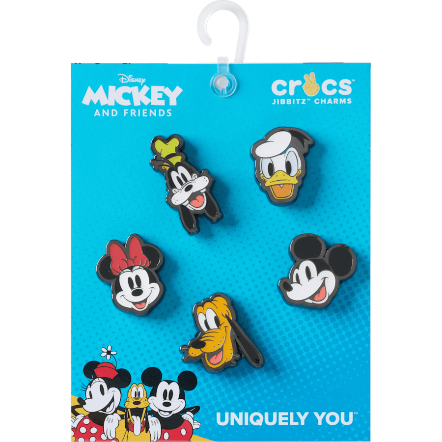 Women / Men / Kids Crocs - Mickey & Friends Elevated 5-pack Jibbitz Shoe Charm