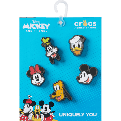 Women / Men / Kids Crocs - Mickey & Friends Elevated 5-pack Jibbitz Shoe Charm