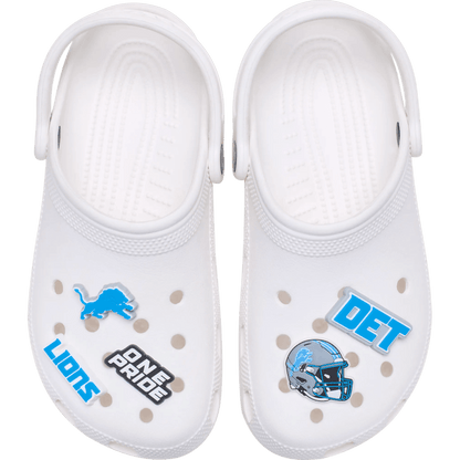Women / Men Crocs - NFL Detroit Lions 5 Pack Jibbitz Shoe Charm