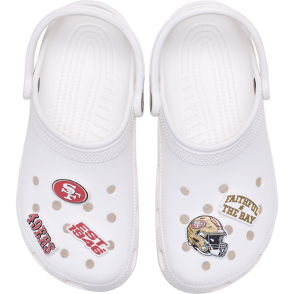 Women / Men Crocs - NFL San Francisco 49ers 5 Pack Jibbitz Shoe Charm