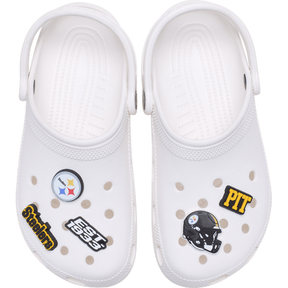 Women / Men Crocs - NFL Pittsburgh Steelers 5 Pack Jibbitz Shoe Charm