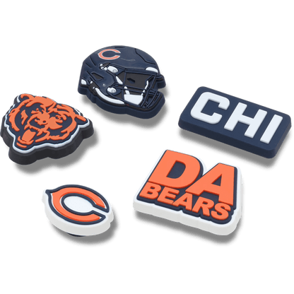 Women / Men Crocs - NFL Chicago Bears 5 Pack Jibbitz Shoe Charm