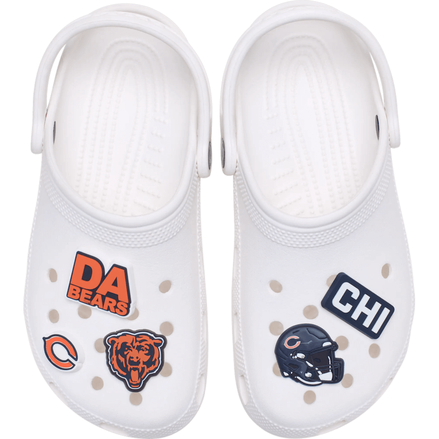 Women / Men Crocs - NFL Chicago Bears 5 Pack Jibbitz Shoe Charm