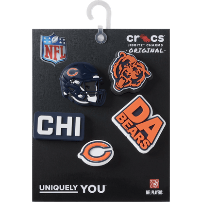 Women / Men Crocs - NFL Chicago Bears 5 Pack Jibbitz Shoe Charm