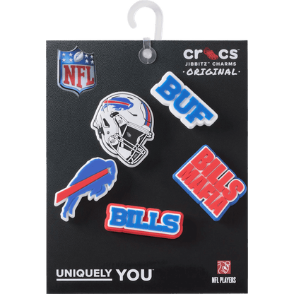 Women / Men Crocs - NFL Buffalo Bills 5 Pack Jibbitz Shoe Charm