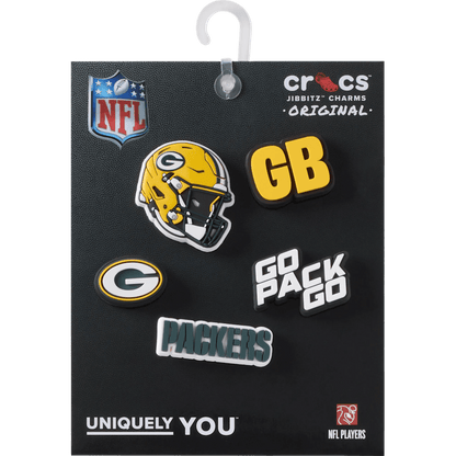Women / Men Crocs - NFL Green Bay Packers 5 Pack Jibbitz Shoe Charm