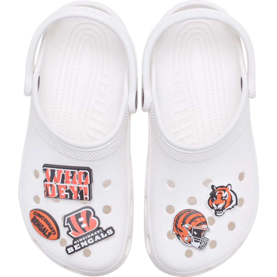 Women / Men Crocs - NFL Cincinnati Bengals 5 Pack Jibbitz Shoe Charm