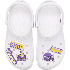 Crocs NFL Minnesota Vikings 5 Pack Jibbitz Shoe Charm Women|Men|Jibbitz™ Charms