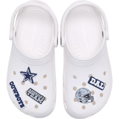 Women / Men Crocs - NFL Dallas Cowboys 5 Pack Jibbitz Shoe Charm