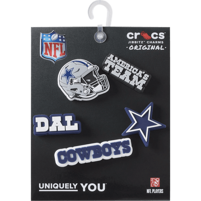 Women / Men Crocs - NFL Dallas Cowboys 5 Pack Jibbitz Shoe Charm