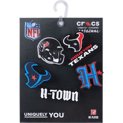 Crocs NFL Houston Texans 5 Pack Jibbitz Shoe Charm Women|Men|Jibbitz™ Charms