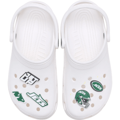 Women / Men Crocs - NFL New York Jets 5 Pack Jibbitz Shoe Charm