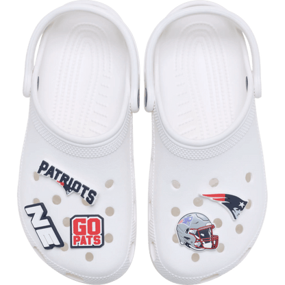 Women / Men Crocs - NFL New England Patriots 5 Pack Jibbitz Shoe Charm