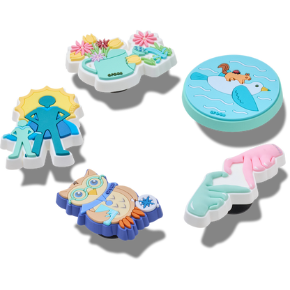 Women / Men Crocs - Got Your Back 5 Pack Jibbitz™ charms