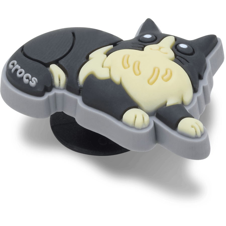 Women / Men Crocs - Black Cat With Boots Jibbitz™ charms