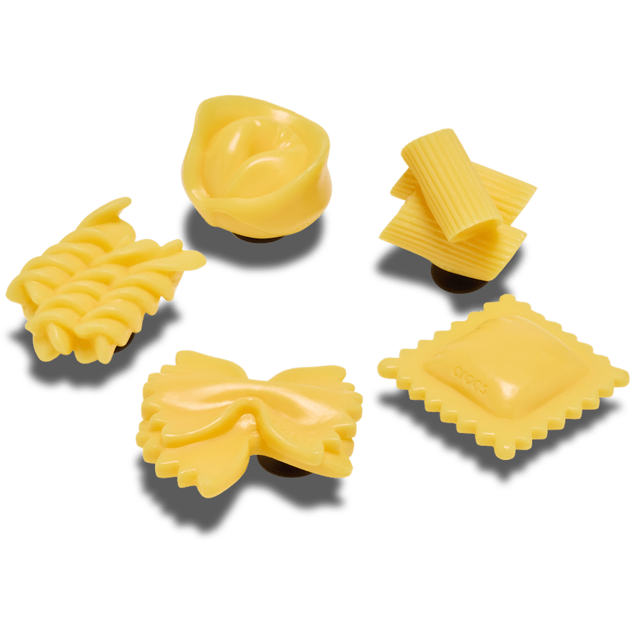 Women / Men Crocs - Realistic Pasta 5 Pack Jibbitz™ charms