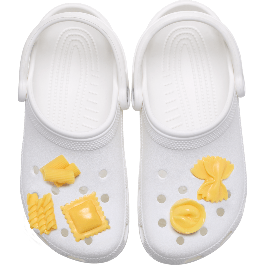Women / Men Crocs - Realistic Pasta 5 Pack Jibbitz™ charms