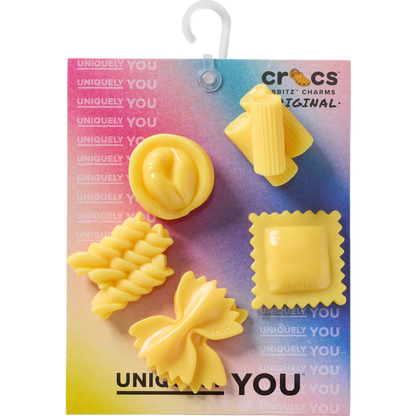 Women / Men Crocs - Realistic Pasta 5 Pack Jibbitz™ charms