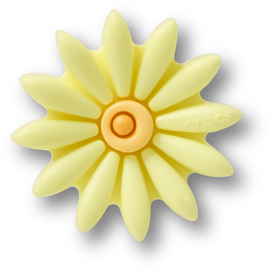 Women / Men Crocs - Puffy Yellow Daisy Jibbitz™ charms