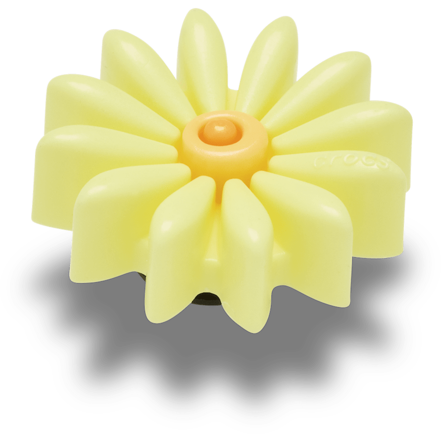 Women / Men Crocs - Puffy Yellow Daisy Jibbitz™ charms